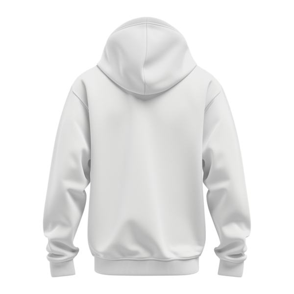 HAFTOWANA BLUZA Z KAPTUREM MINIMALISTA - obrazek 2