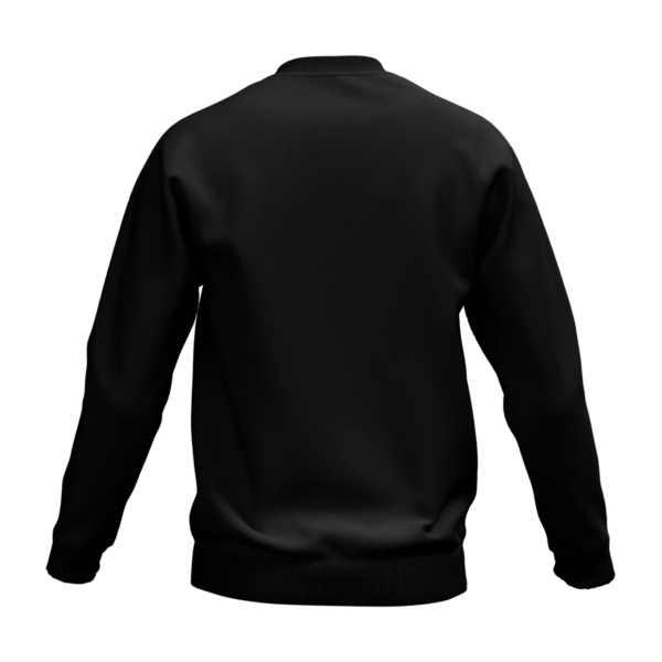 BAWEŁNIANA BLUZA LONGSLEEVE CZARNA WIELKA PIĘŚĆ - obrazek 2