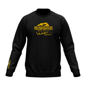BAWEŁNIANA BLUZA LONGSLEEVE CZARNA SYMBOL