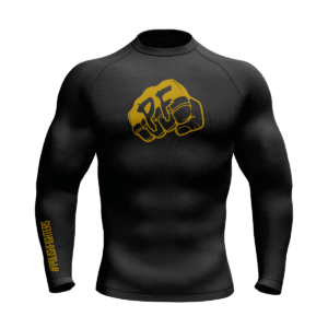 RASHGUARD LONG BLACK WIELKA PIĘŚĆ