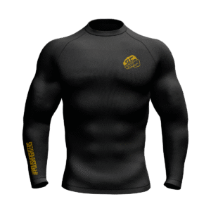 RASHGUARD LONG BLACK WOJOWNIK PF