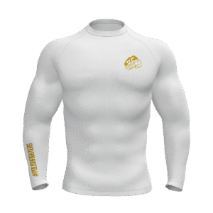 RASHGUARD LONG WHITE WOJOWNIK PF