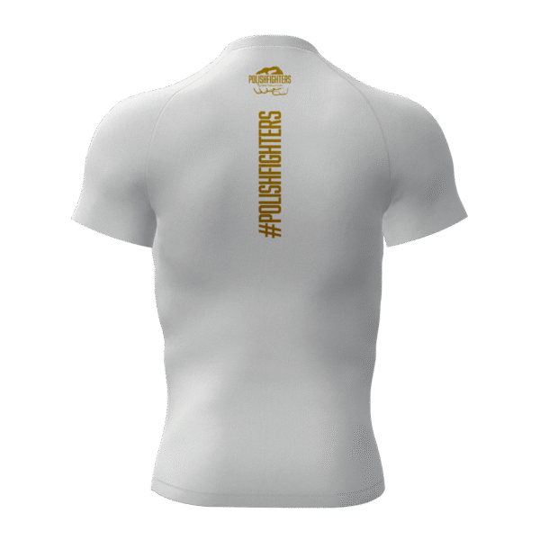 RASHGUARD SHORT WHITE WOJOWNIK PF - obrazek 2