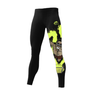LEGGINSY SPORTOWE BLACK OCTAGON