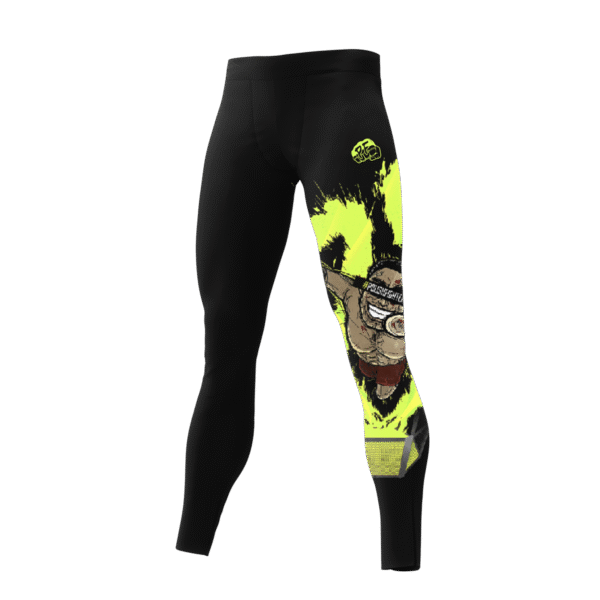 LEGGINSY SPORTOWE BLACK OCTAGON