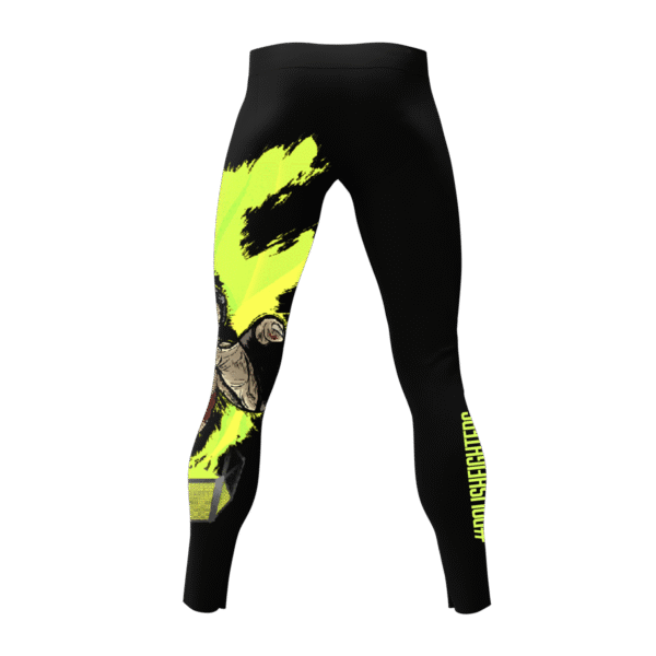 LEGGINSY SPORTOWE BLACK OCTAGON - obrazek 3