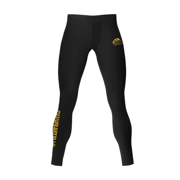 LEGGINSY SPORTOWE BLACK WOJOWNIK PF - obrazek 2