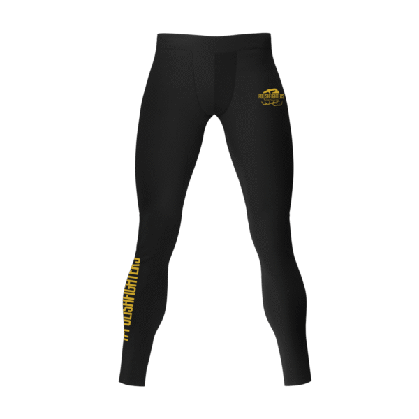 LEGGINSY SPORTOWE BLACK MINIMALISTA - obrazek 2