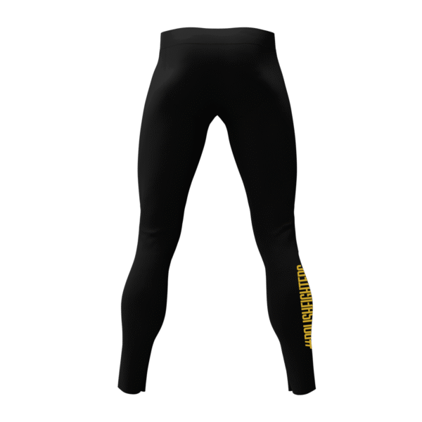 LEGGINSY SPORTOWE BLACK MINIMALISTA - obrazek 3