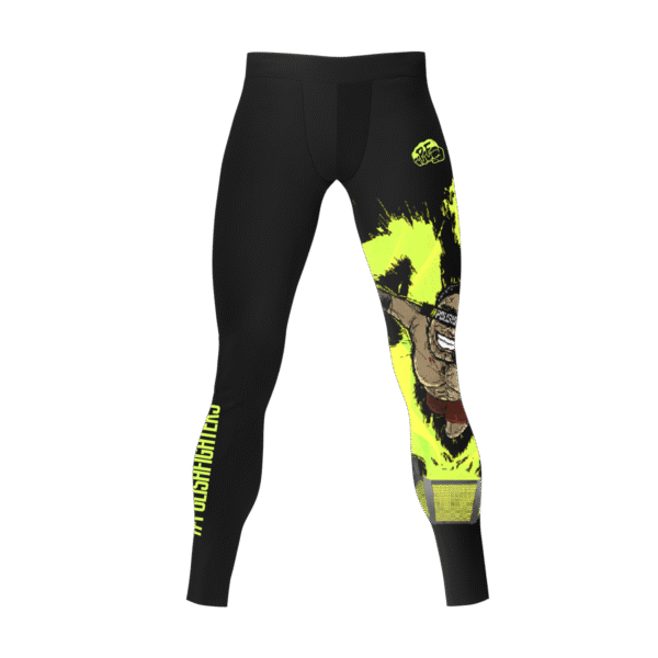 LEGGINSY SPORTOWE BLACK OCTAGON - obrazek 2