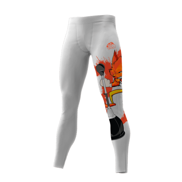 LEGGINSY SPORTOWE WHITE FOX