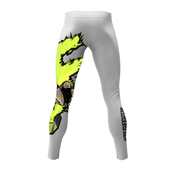 LEGGINSY SPORTOWE WHITE OCTAGON - obrazek 2