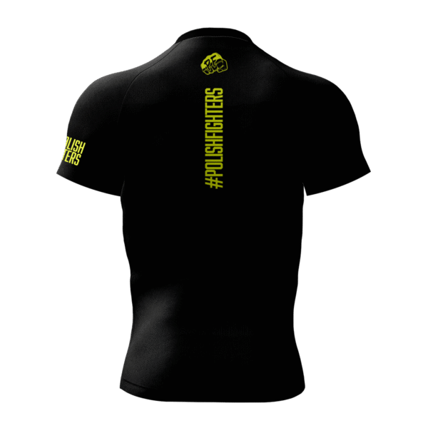 RASHGUARD SHORT BLACK OCTAGON - obrazek 2