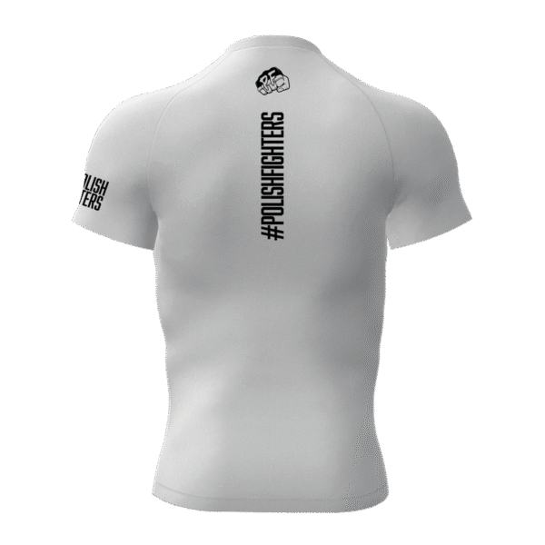 RASHGUARD SHORT WHITE FOX - obrazek 2