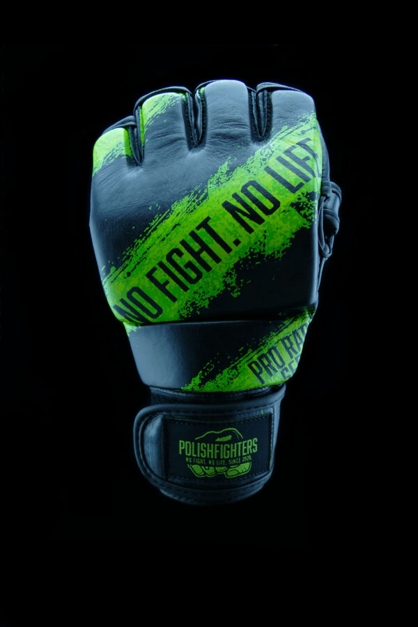 RĘKAWICE DO MMA RAPTOR PRO GREEN