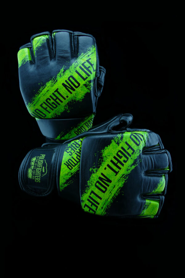 RĘKAWICE DO MMA RAPTOR PRO GREEN - obrazek 3