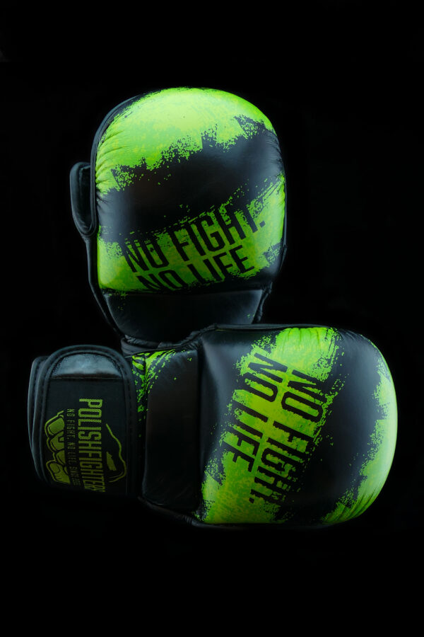 RĘKAWICE DO MMA BUŁECZKI RAPTOR PRO GREEN - obrazek 4