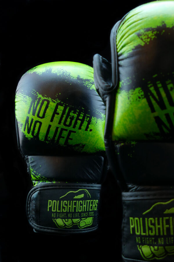 RĘKAWICE DO MMA BUŁECZKI RAPTOR PRO GREEN - obrazek 2