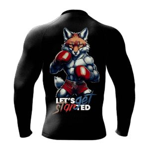 RASHGUARD LONG BLACK INSTYNKT LIS