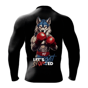 RASHGUARD LONG BLACK INSTYNKT LIS