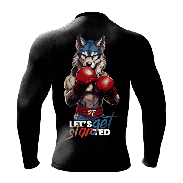RASHGUARD LONG BLACK INSTYNKT WILK