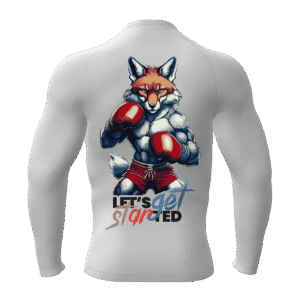 RASHGUARD LONG WHITE INSTYNKT LIS