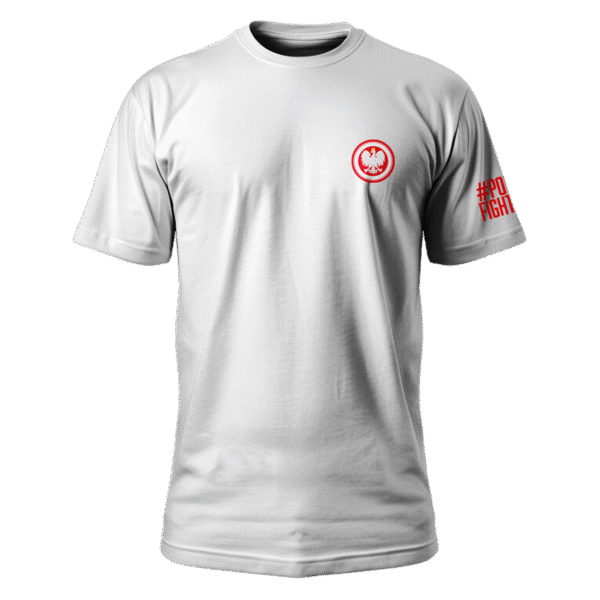 T-SHIRT BAWEŁNIANY BIAŁY REPREZENTANT