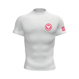 RASHGUARD SHORT WHITE REPREZENTANT I