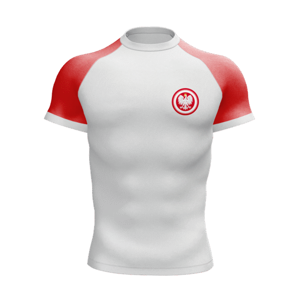 RASHGUARD SHORT WHITE REPREZENTANT II