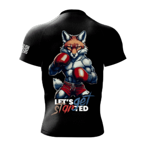 RASHGUARD SHORT BLACK INSTYNKT LIS