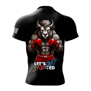 RASHGUARD SHORT BLACK INSTYNKT ŻÓBR