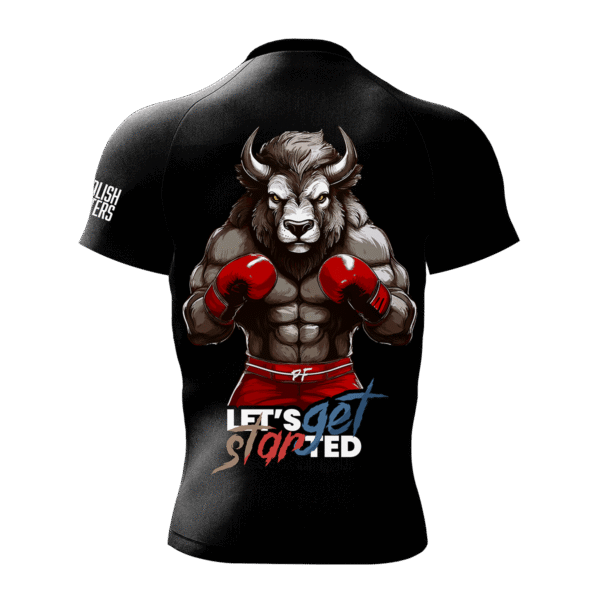 RASHGUARD SHORT BLACK INSTYNKT ŻÓBR