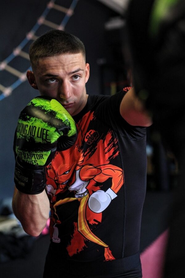 RASHGUARD SHORT BLACK FOX - obrazek 5