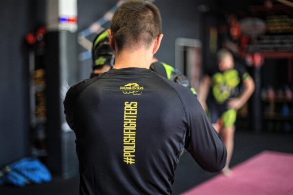 RASHGUARD SHORT BLACK WOJOWNIK PF - obrazek 5